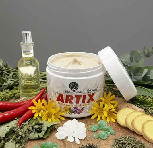 Emulgel Artix 300ml - Cremă pentru Dureri Articulare și Musculare cu Arnică, Tătăneasă și Mentol – Efect Răcoritor și Antiinflamator